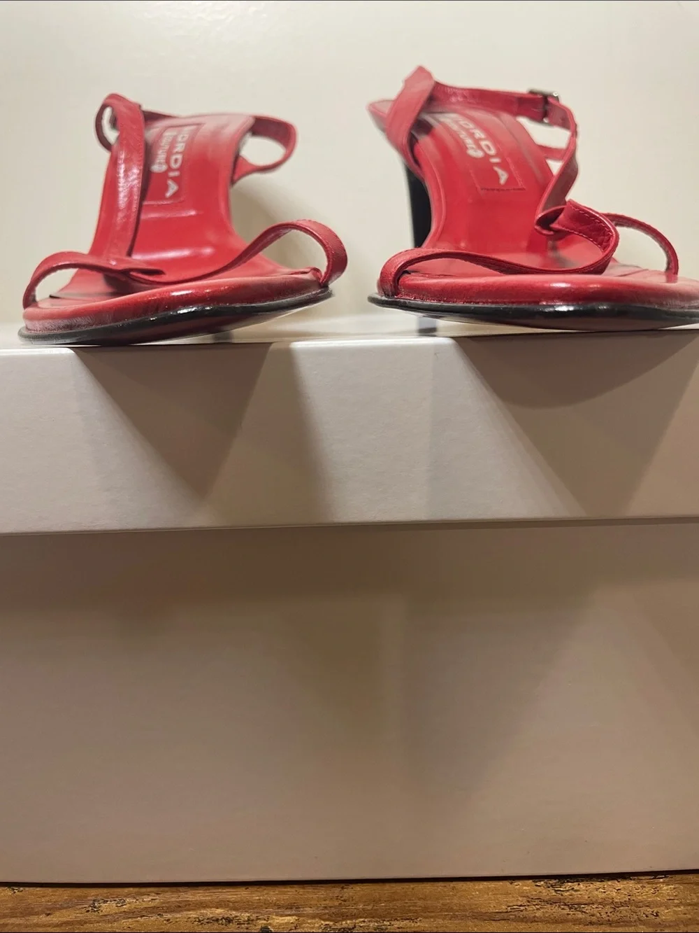 Siordia Couture red leather
